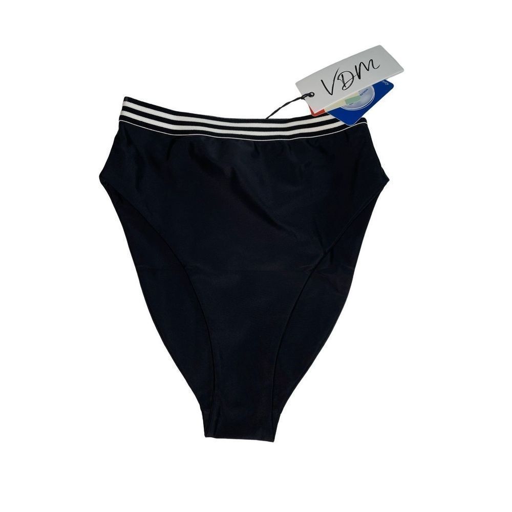 NWT VDM the Label black bikini bottom